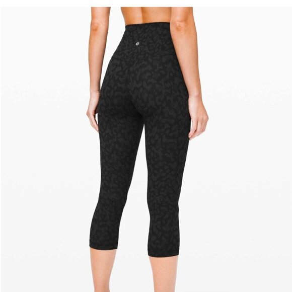 Lululemon Align Crop *21" Formation Camo Deep Coal Multi - Picture 5 of 5